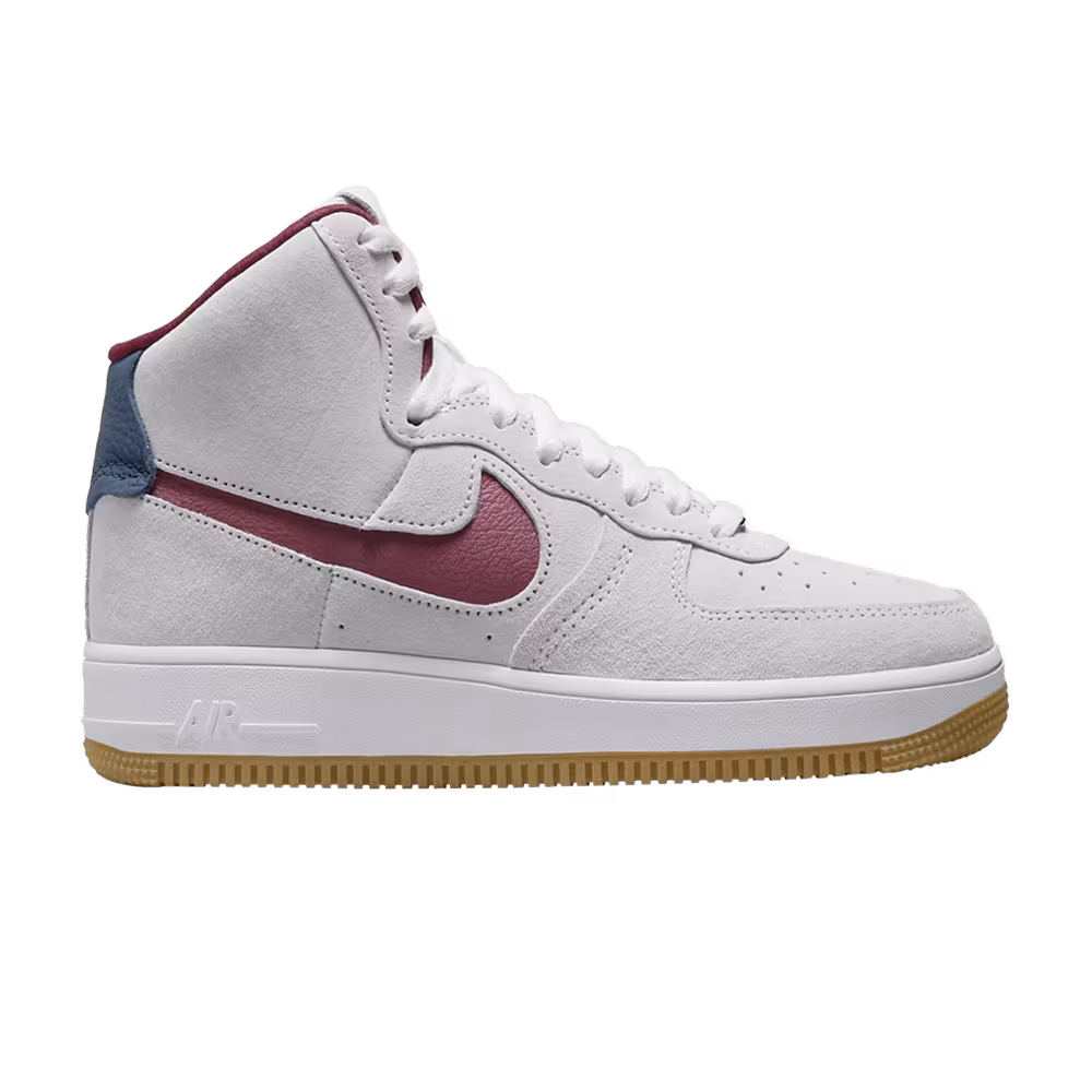 Nike Women's Air Force 1 High Sculpt Grey Suede