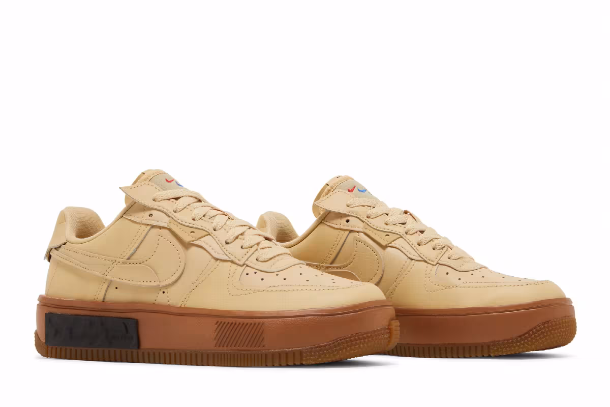 Nike Women's Air Force 1 Fontanka Sesame, view 9