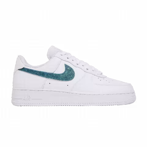 Nike Wmns Air Force 1 Low 'Glitter Swoosh - Celery'