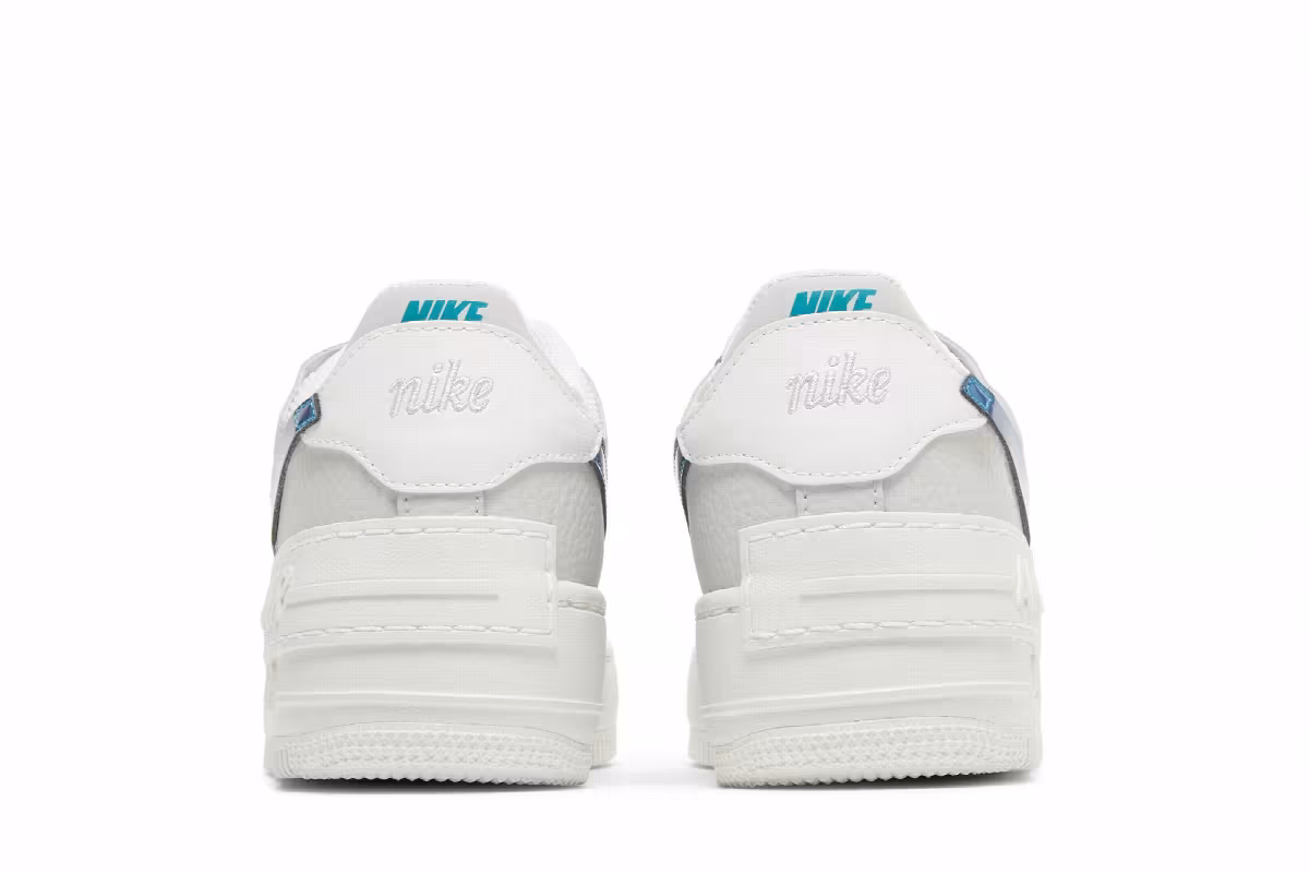 Nike Women's Air Force 1 Shadow Bright Spruce, view 7