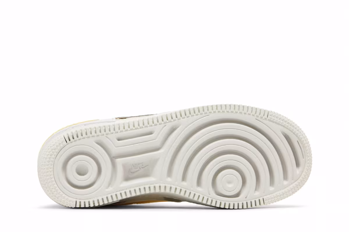 Nike Women's Air Force 1 Shadow Pearl White Citron Tint, view 5