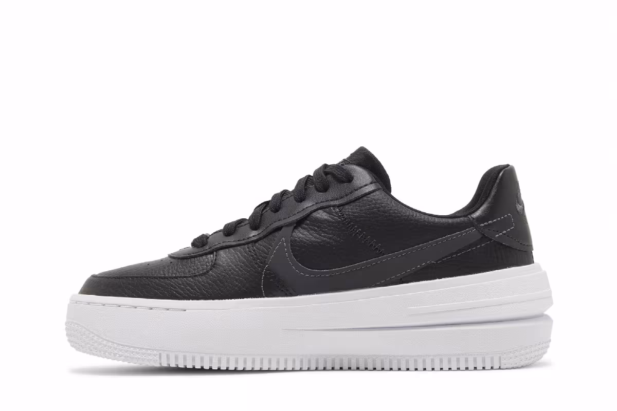 Nike Women's Air Force 1 PLT.AF.ORM Black, view 4