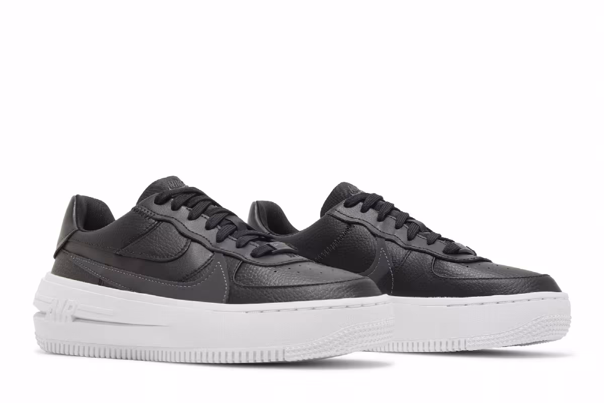Nike Women's Air Force 1 PLT.AF.ORM Black, view 9