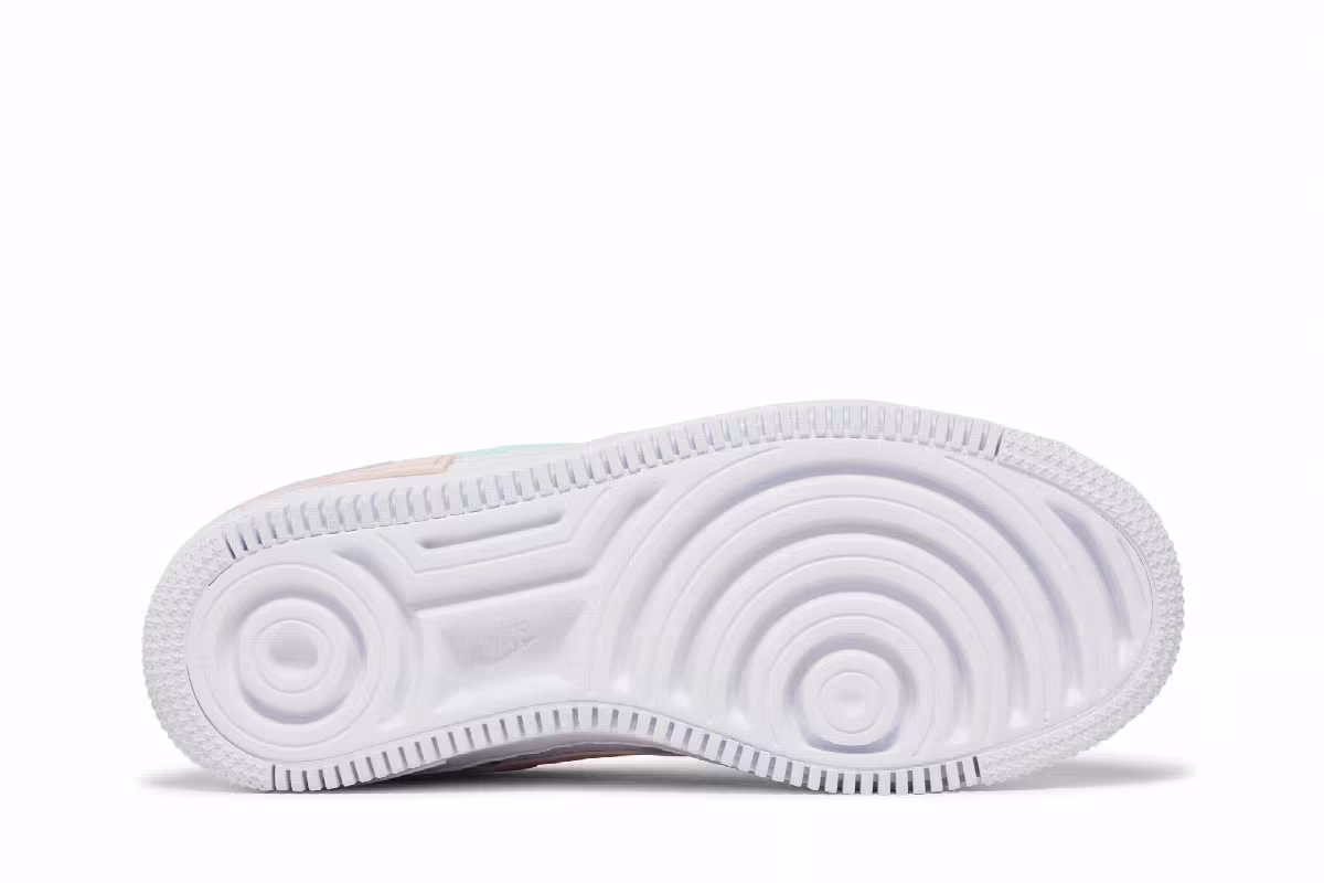 Nike Women's Air Force 1 Shadow White Atmosphere Mint, view 5