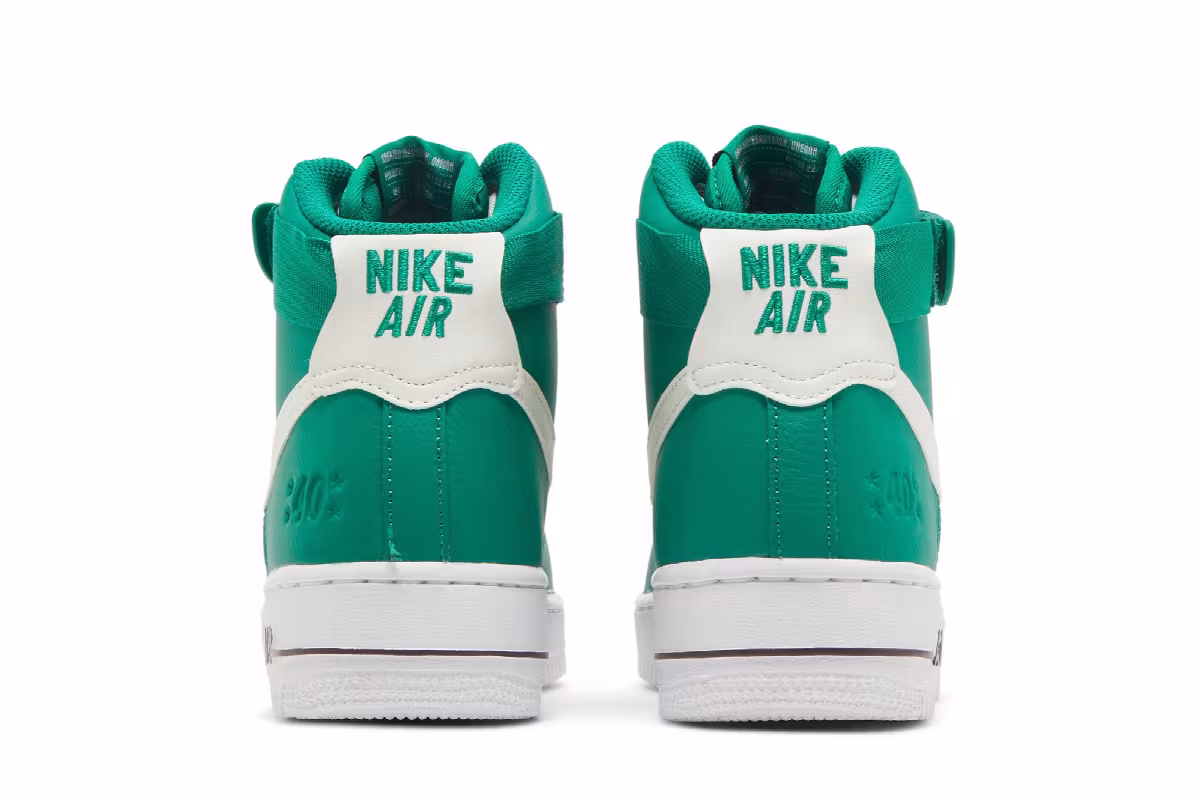 Nike Women's Air Force 1 High SE 40th Anniversary - Malachite, view 7