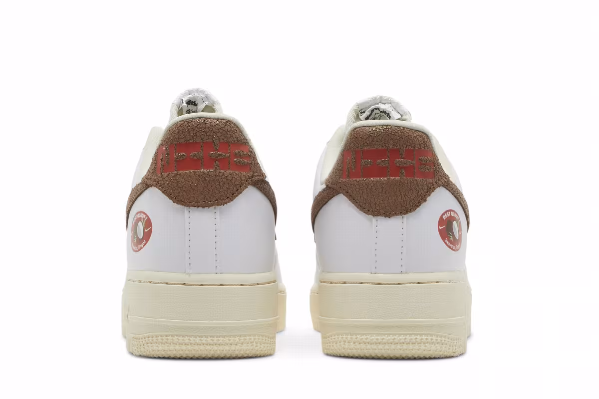 Nike Women's Air Force 1 Coconut, view 7
