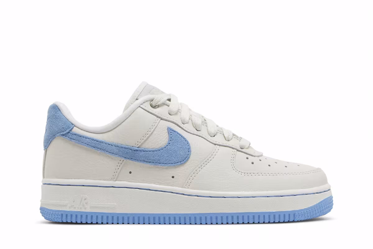 Nike Women's Air Force 1 LXX White University Blue, view 2