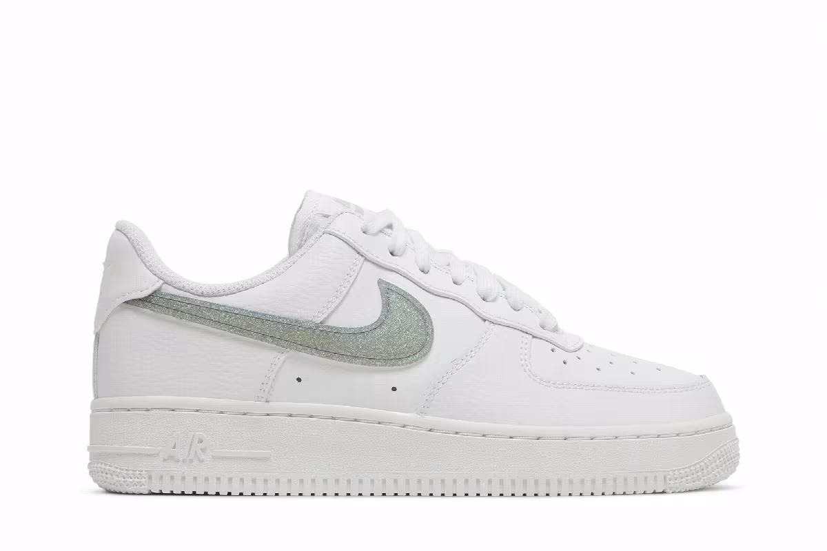 Nike Women's Air Force 1 Summit White Dusty Sage, view 2