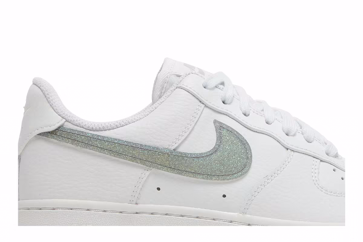Nike Women's Air Force 1 Summit White Dusty Sage, view 3