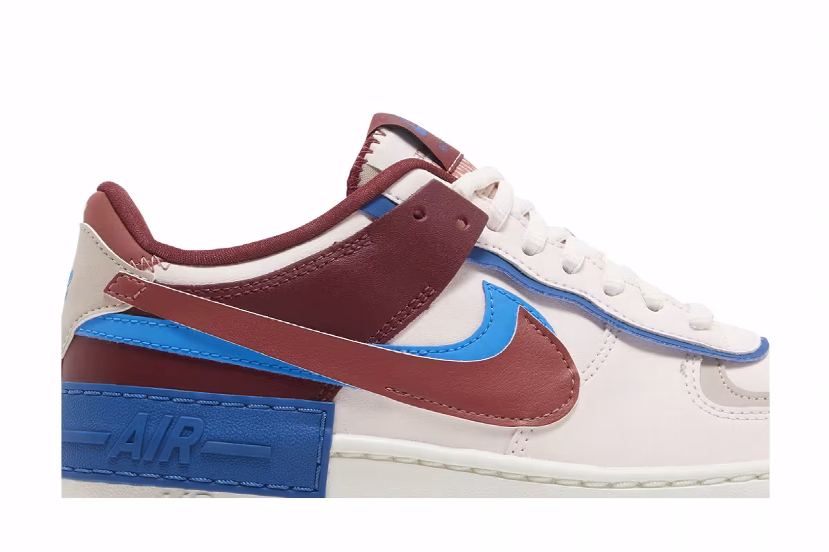 Nike Women's Air Force 1 Shadow Soft Pink Canyon Rust, view 3