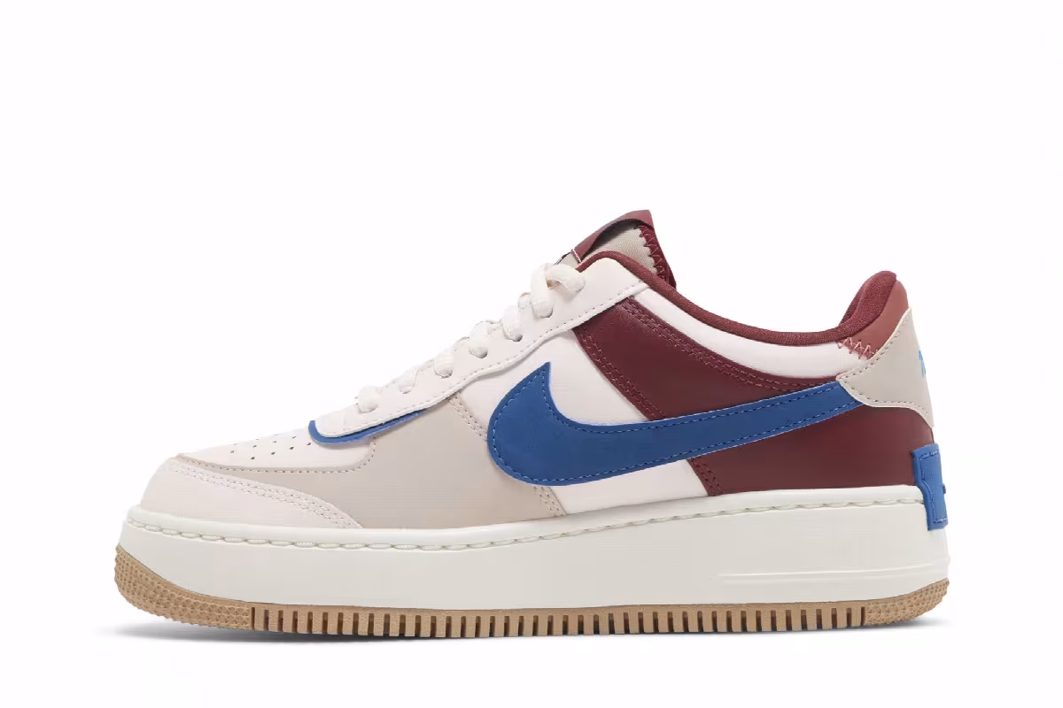 Nike Women's Air Force 1 Shadow Soft Pink Canyon Rust, view 4