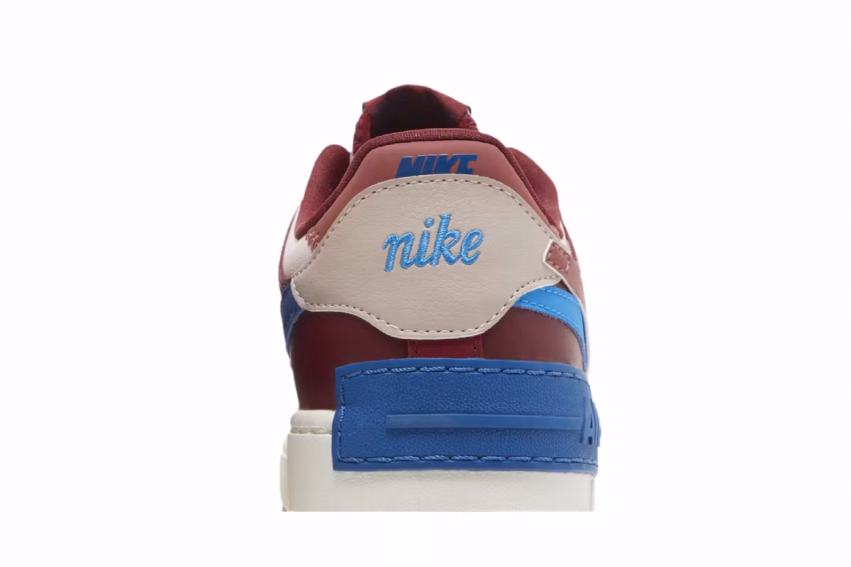 Nike Women's Air Force 1 Shadow Soft Pink Canyon Rust, view 8