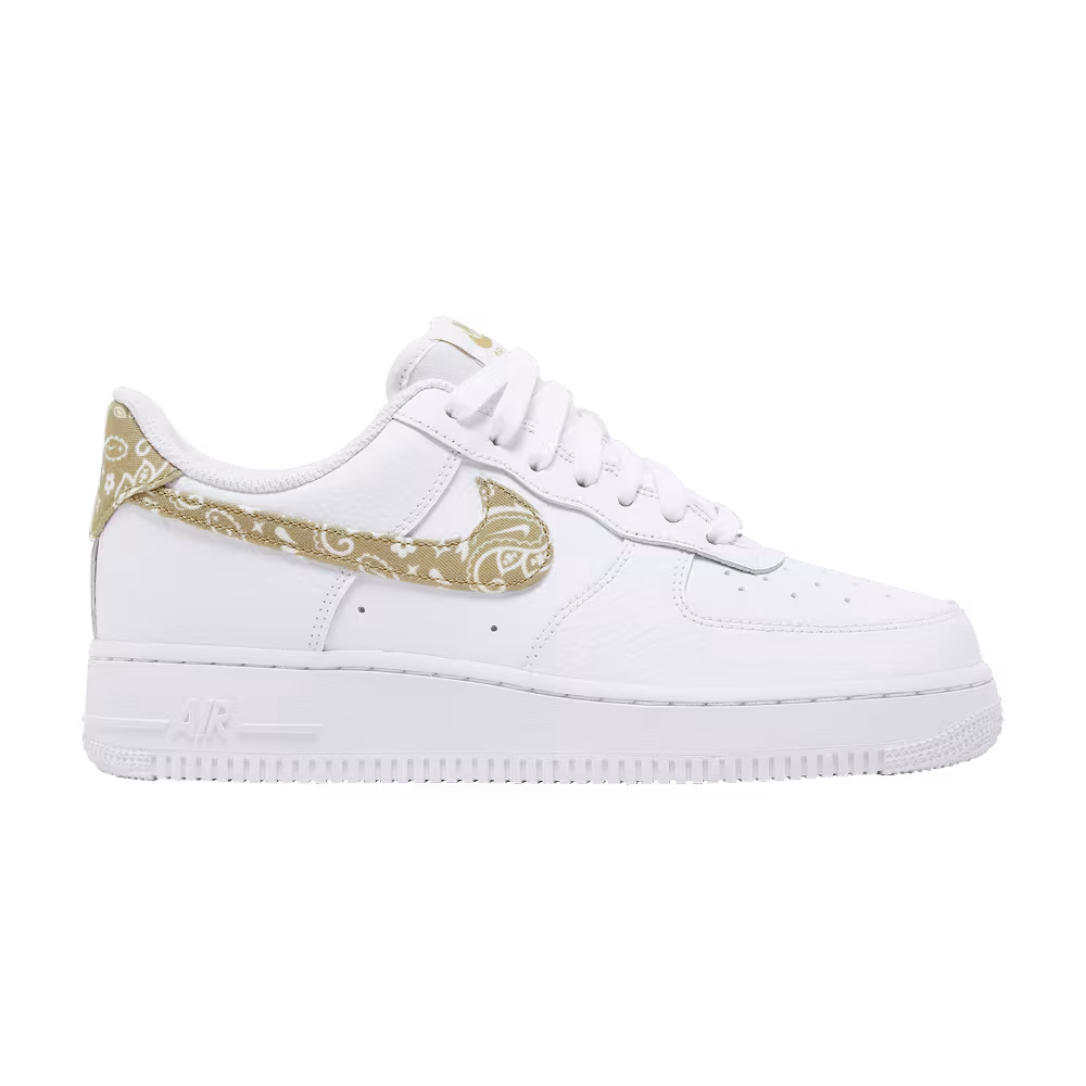 Nike Women's Air Force 1 White Barely Paisley