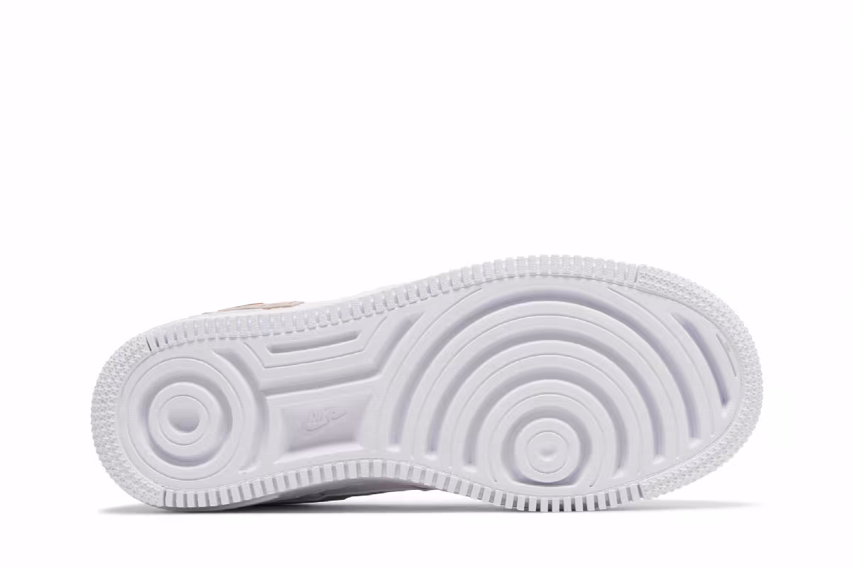 Nike Women's Air Force 1 Shadow White Pink Oxford, view 5