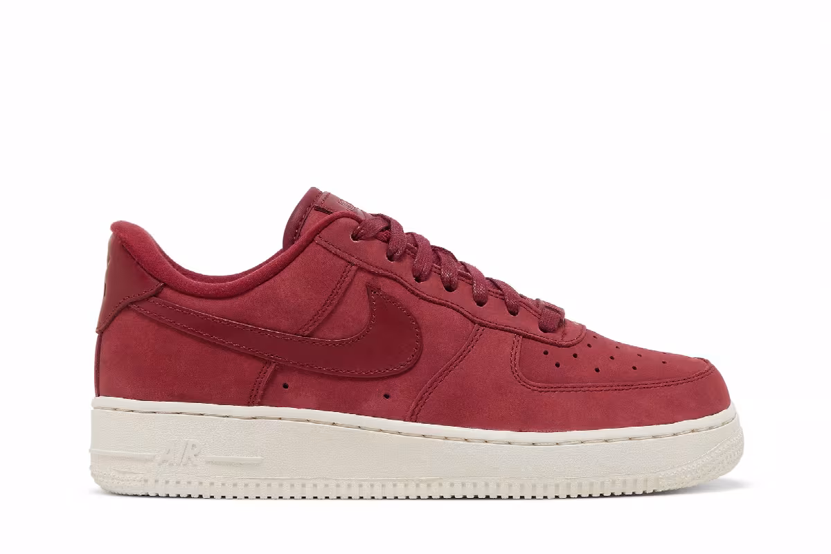 Nike Women's Air Force 1 Premium Team Red, view 2