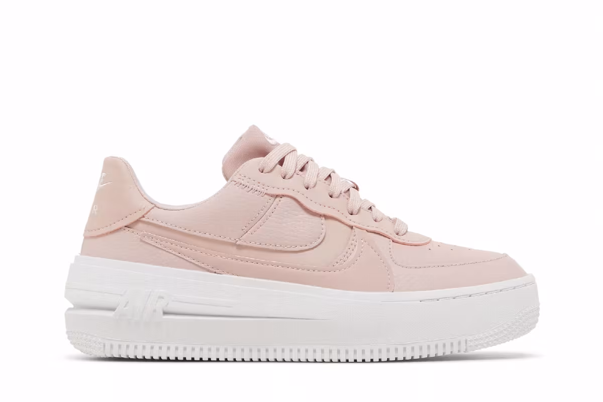 Nike Women's Air Force 1 PLT.AF.ORM Pink Oxford, view 2