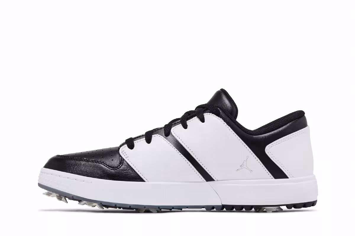 Air Jordan Nu 1 Low Golf Black White, view 4