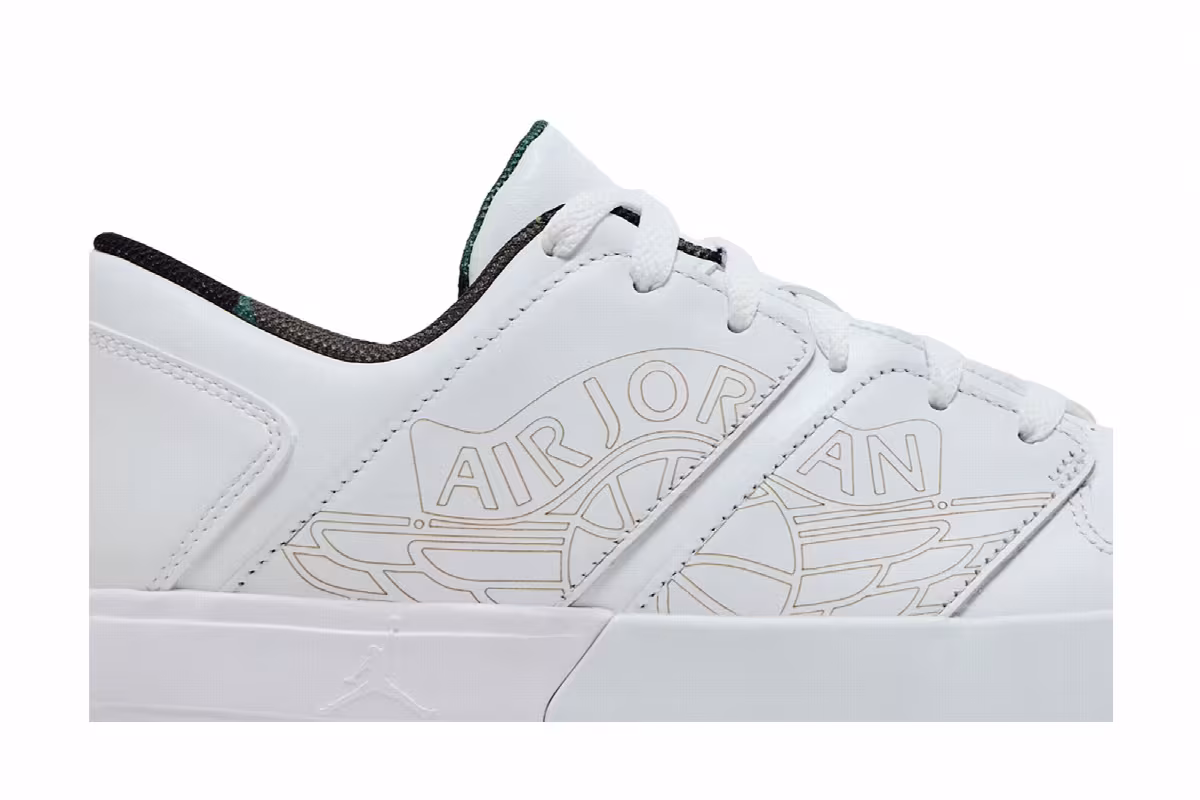 Air Jordan Nu 1 Low Golf Triple White, view 3