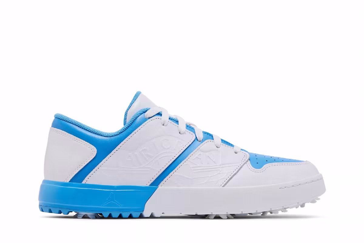 Air Jordan Nu 1 Low Golf UNC, view 2