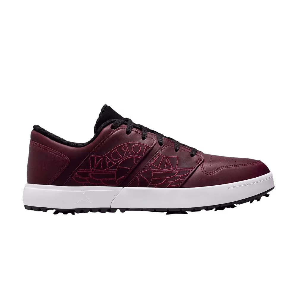 Air Jordan Nu 1 Low Golf Bordeaux