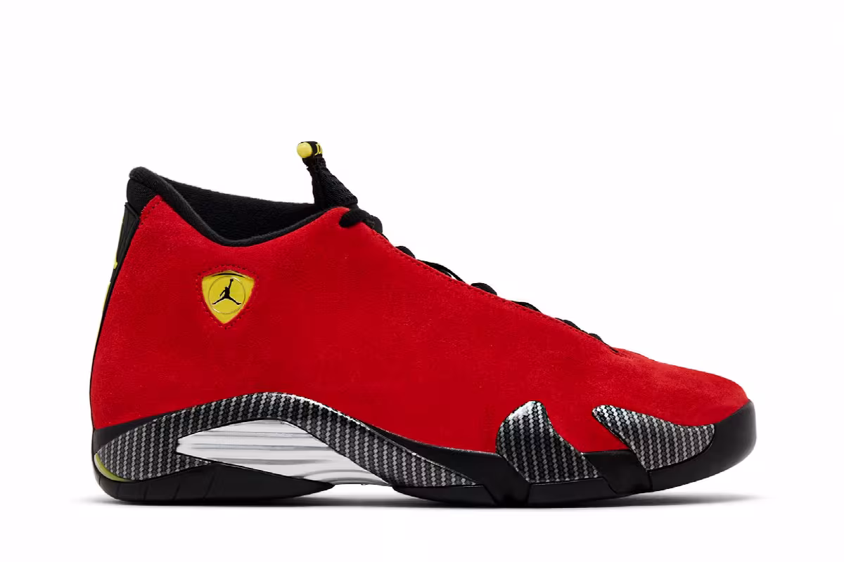 Air Jordan 14 Ferrari 2025, view 2