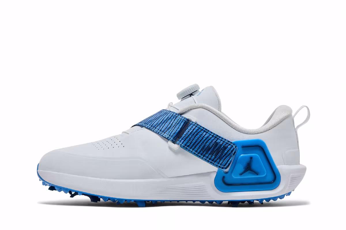 Air Jordan Air Rev White University Blue, view 4