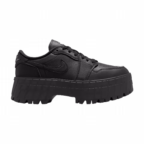 Wmns Air Jordan 1 Low Brooklyn 'Metallic Black'