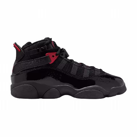 Air Jordan 6 Rings GS 'Black/Anthracite/Fire Red'
