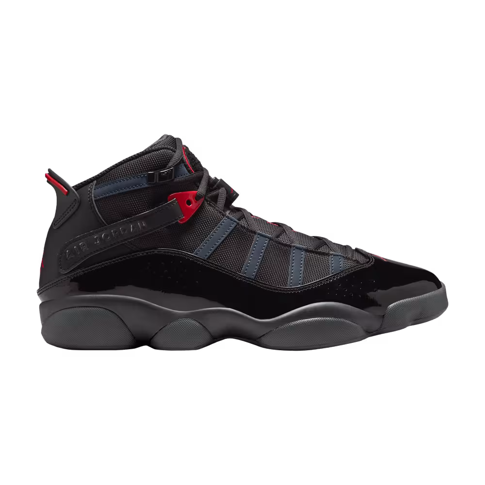 Air Jordan 6 Rings Anthracite Fire Red