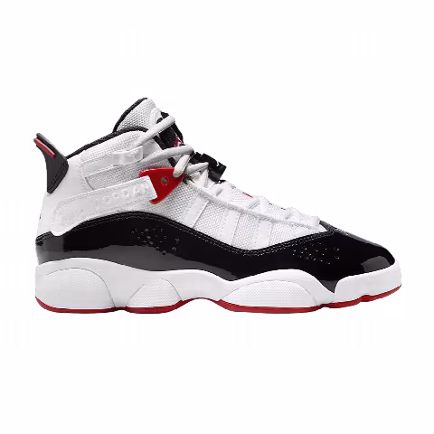 Air Jordan 6 Rings GS 'White/Varsity Red/Black'