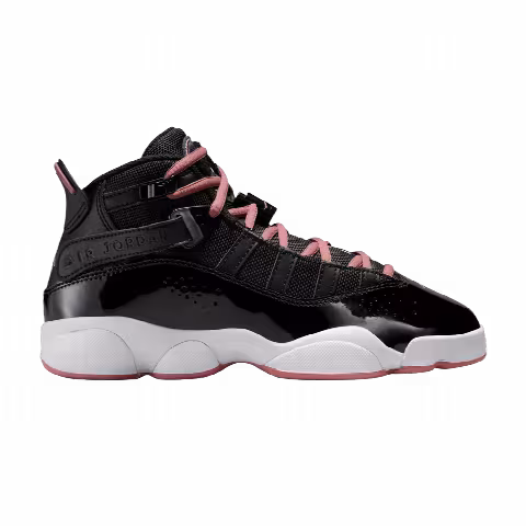 Air Jordan 6 Rings GS 'Black Rust Pink'