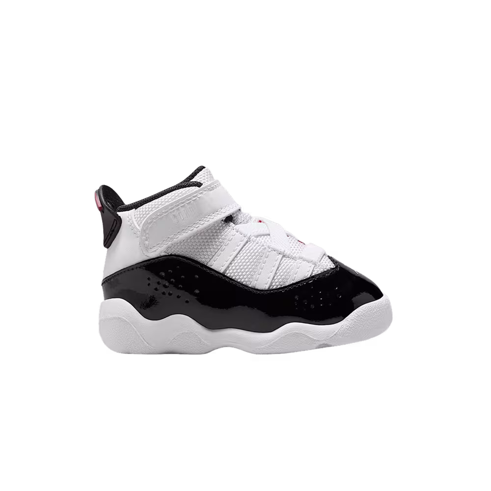 Air Jordan 6 Rings TD White Varsity Red Black