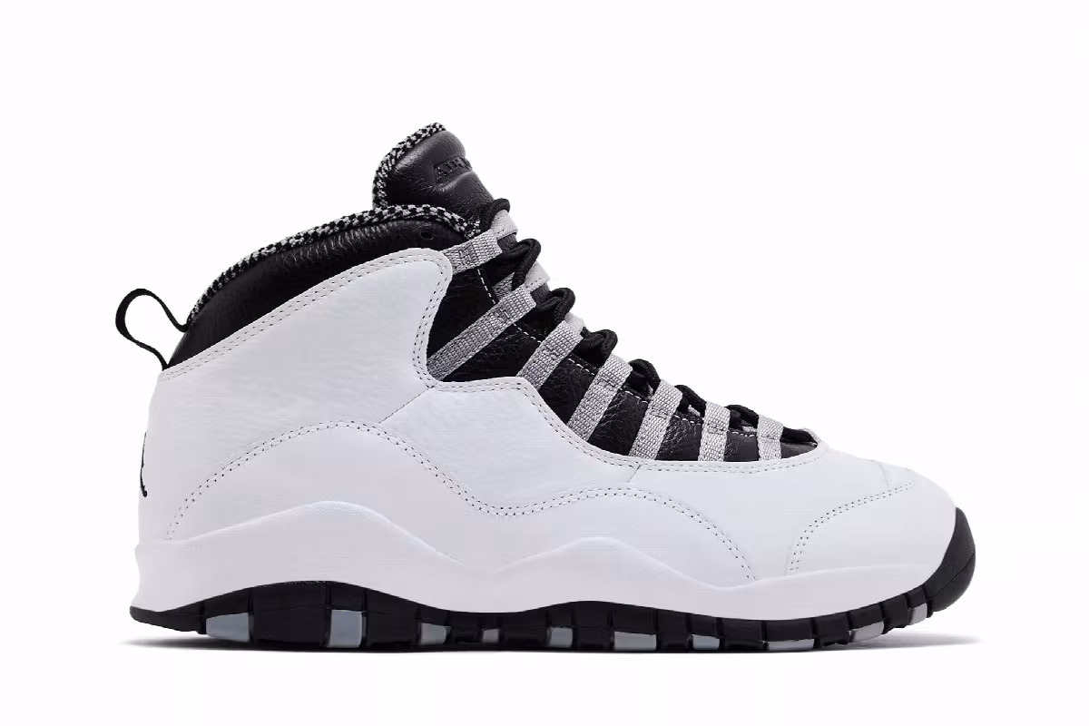 Air Jordan 10 Steel Grey 2025, view 2