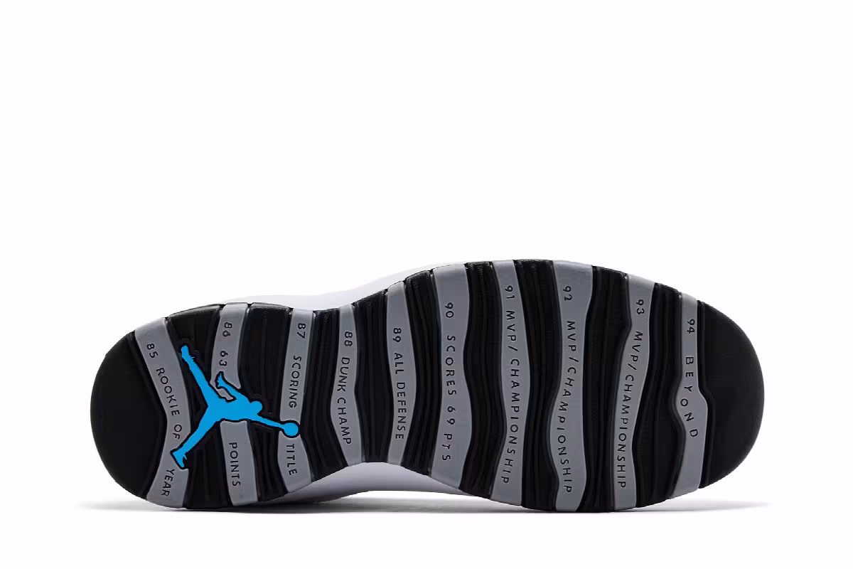 Air Jordan 10 Steel Grey 2025, view 5