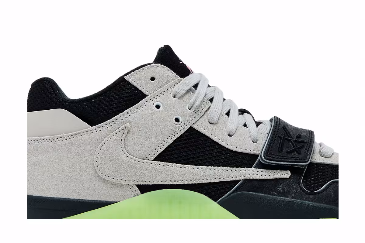 Chase B x Travis Scott x Air Jordan Jordan Jumpman Jack TR Black Night Silver, view 3