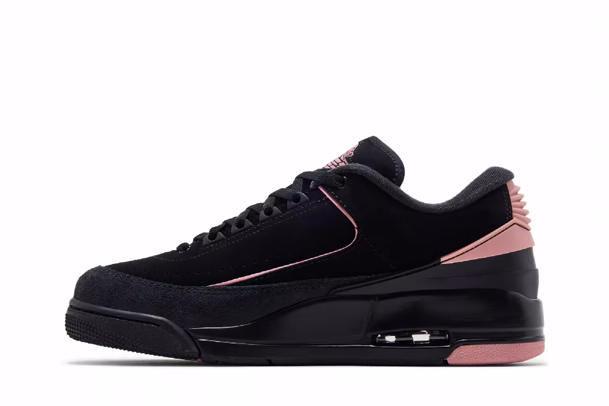Air Jordan 2/3 Black Rust Pink, view 4
