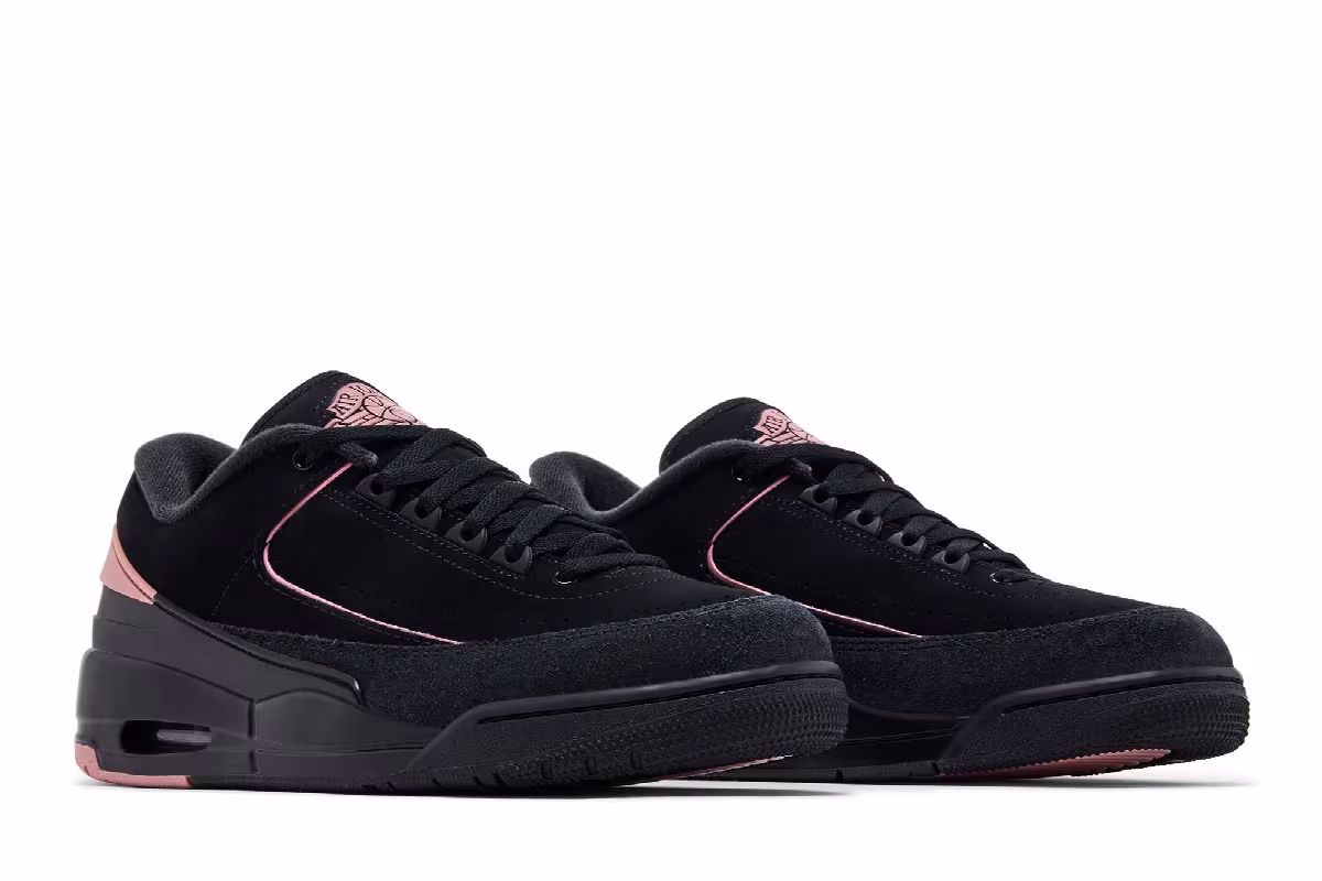 Air Jordan 2/3 Black Rust Pink, view 9