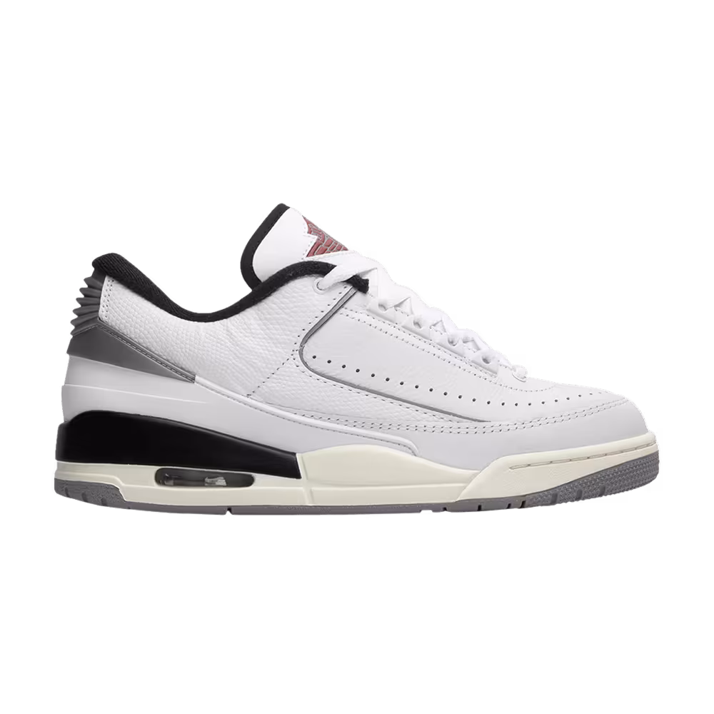 Air Jordan 2/3 White Black Metallic Silver