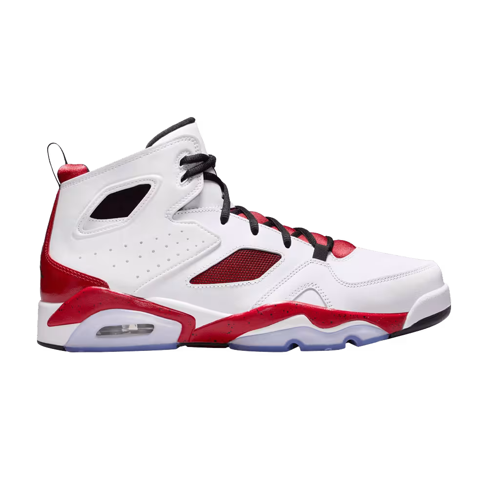 Air Jordan Flight Club 91 White Gym Red Black