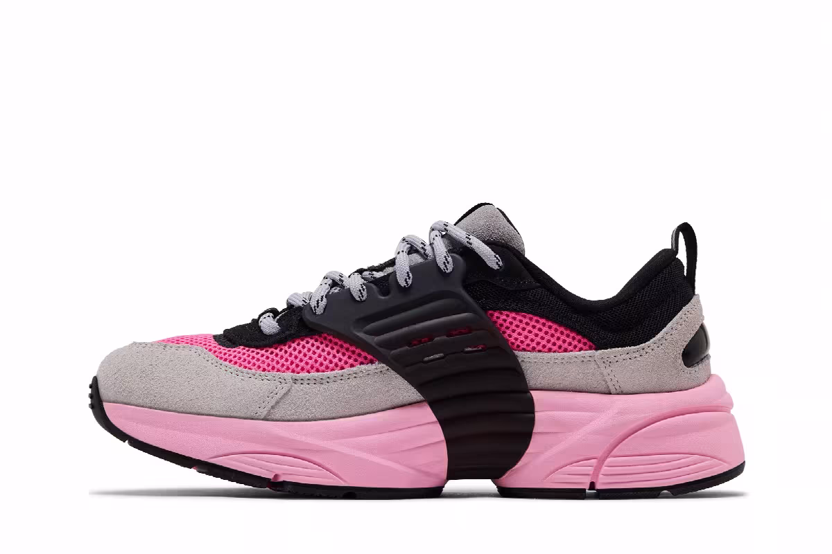 Air Jordan Trunner O/S Wolf Grey Pink Blast, view 4