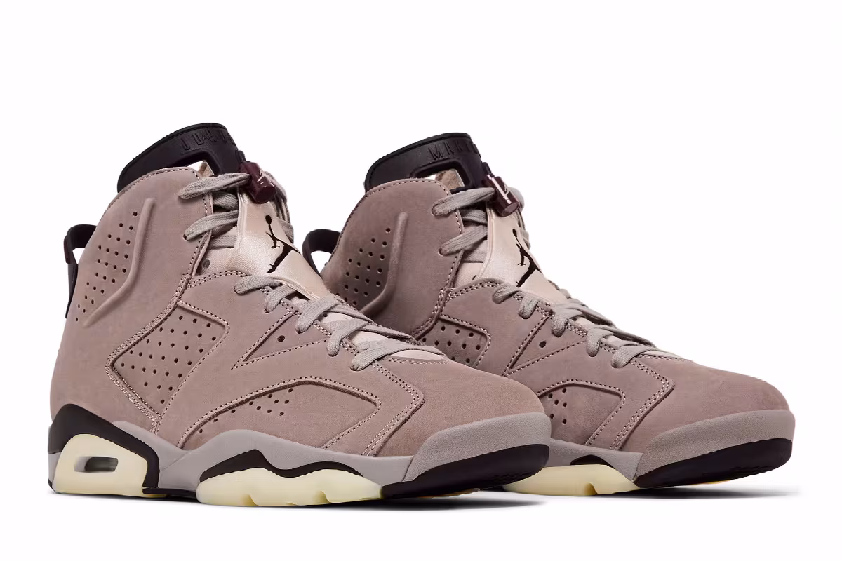 A Ma Maniére x Air Jordan 6 Smoky Mauve, view 9