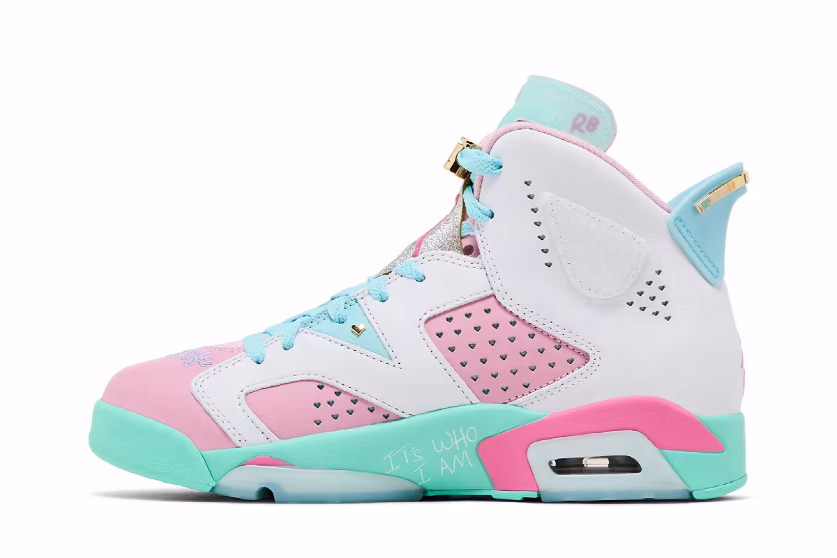 Women's Air Jordan 6 Doernbecher 2025, view 4