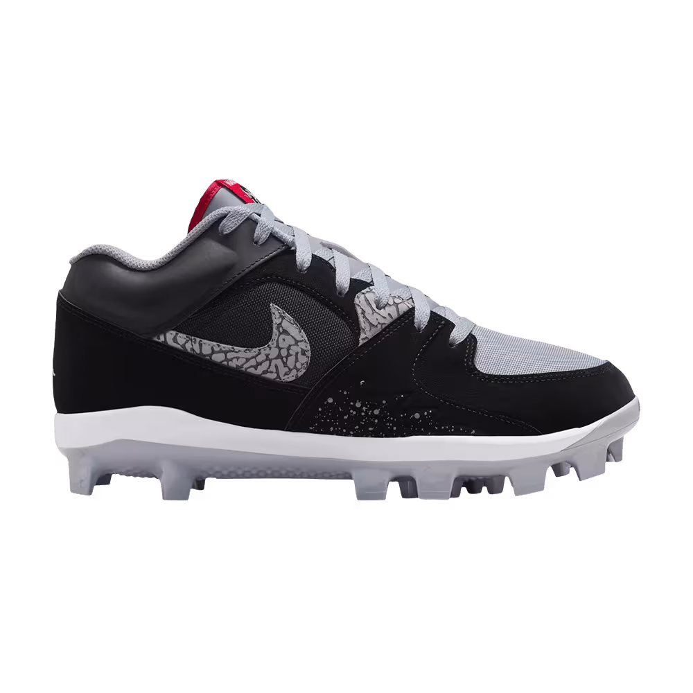 Air Jordan Stadium 90 Low Cleat Black Cement