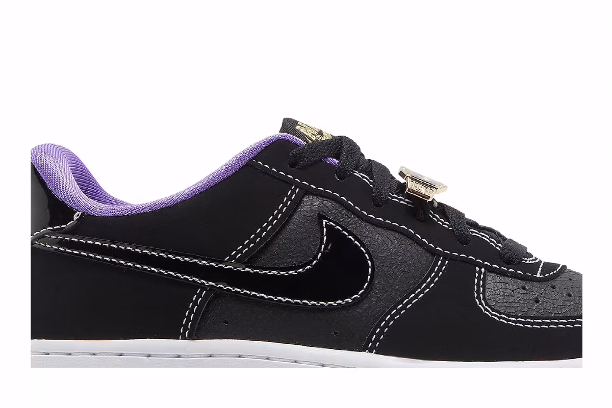 Nike Air Force 1 LV8 GS World Champ - Lakers, view 3
