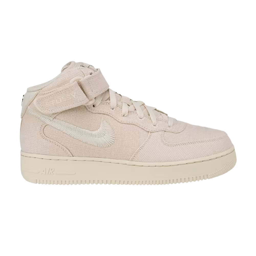Stussy x Nike Air Force 1 Mid PS Fossil