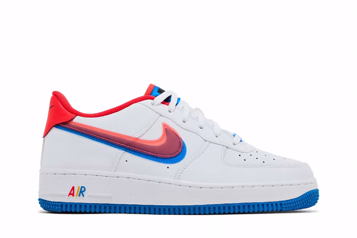 Nike Air Force 1 LV8 GS Offset Swoosh, view 2