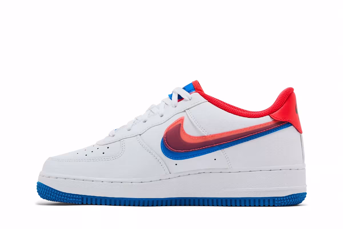 Nike Air Force 1 LV8 GS Offset Swoosh, view 4