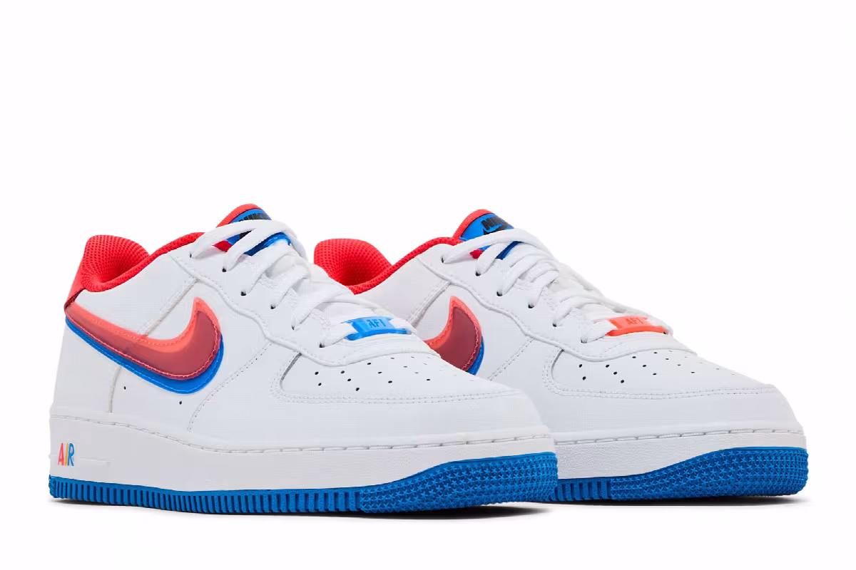 Nike Air Force 1 LV8 GS Offset Swoosh, view 9