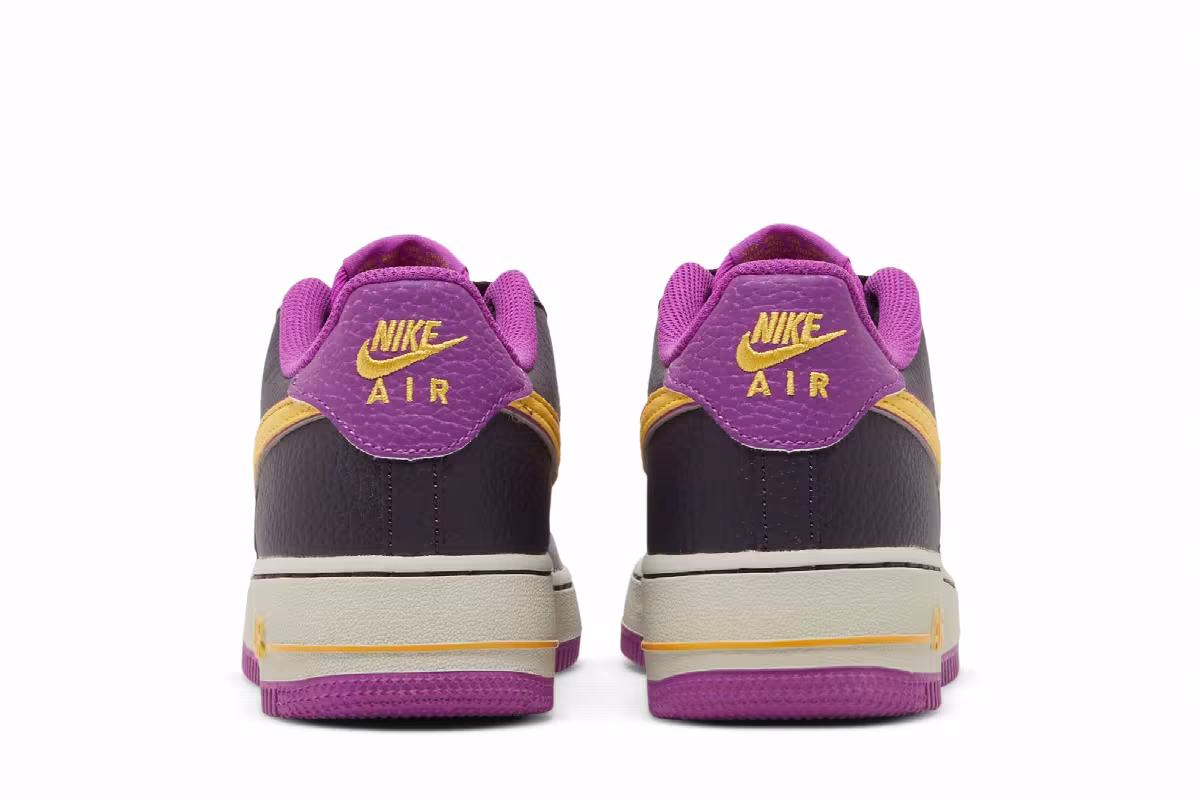 Nike Air Force 1 GS Lakers Alternate, view 7