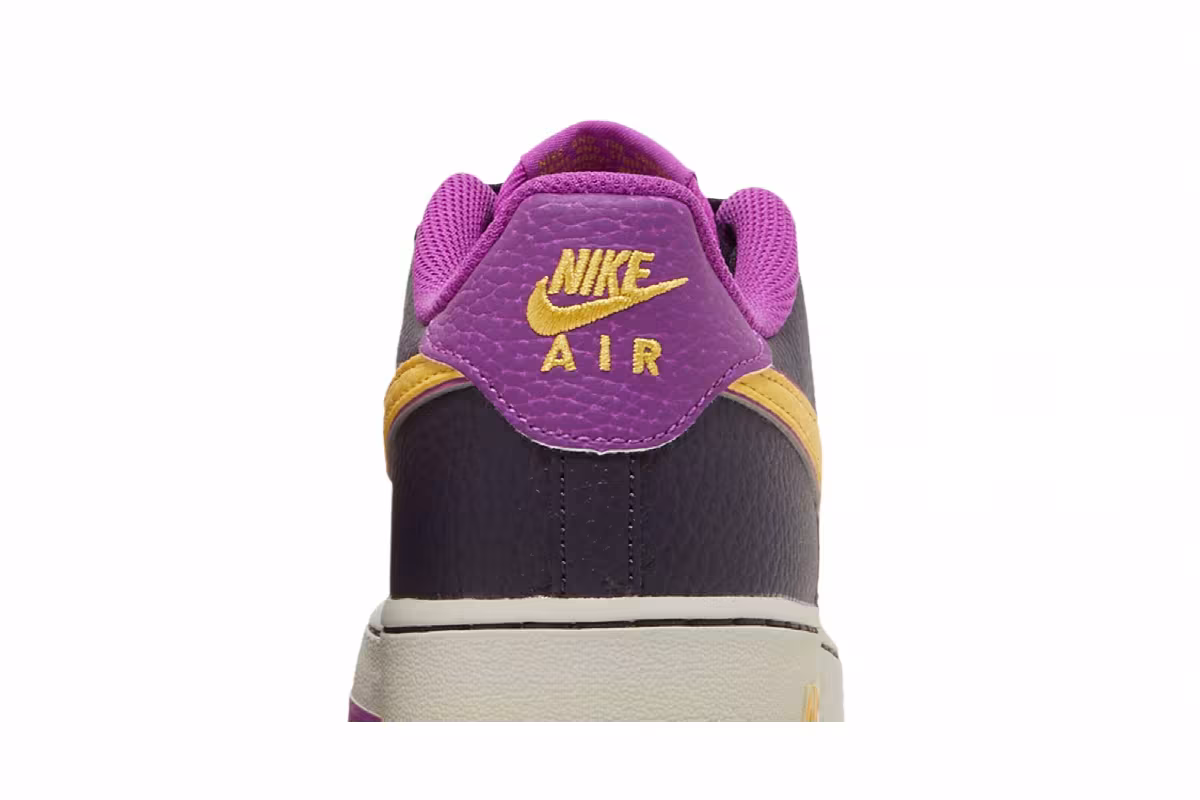 Nike Air Force 1 GS Lakers Alternate, view 8